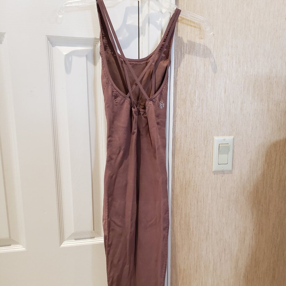 FREE PEOPLE  Light Brown Jumpsuit  XS